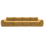MorphSofa Morph 336 CushyCurl 4-Seater Sofabed 壓縮梳化床 (芥末黃)